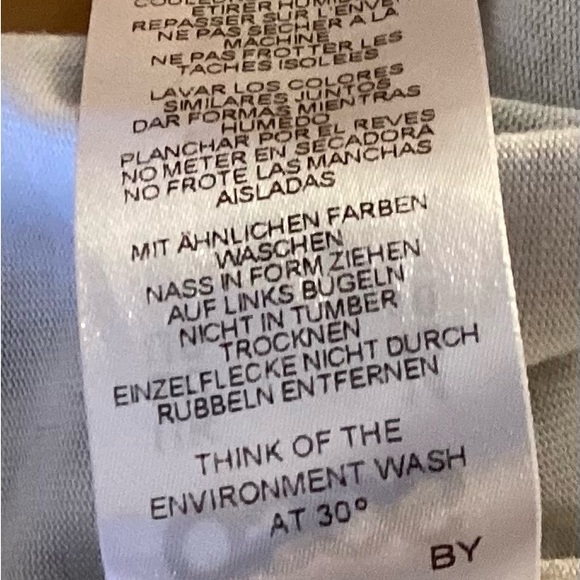 ASOS Batwing Abstract Print Wrap Dress Creme/Purple/Yellow Pattern - Picture 9 of 10